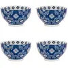 Image de Coffret de 4 bols décors Almada 14 cm