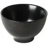 Image de Mini bol Vésuvio noir 9,5 cm (lot de 6)