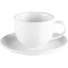 Image de Tasse et sous-tasse à café Ecume 9 cl (lot de 6)