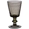 Image de Verre à pied Lussan craquelé 17 cl gris (lot de 6)