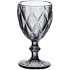 Image de Boite de 6 verres à pied Diamond 25 cl gris