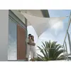 Image de JARDIDECO Voile d'ombrage triangulaire 5x5x5 m - Taupe