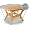 Image de Housse table ronde 6 places Ø120x50 cm Jardiline