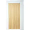 Image de JARDIDECO Rideau de porte moustiquaire Tahiti - Brun Beige 90x220 cm