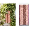 Image de Jardideco Rideau de Porte Chenille