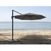 Image de JARDILINE Parasol Tobago 400 cm - Taupe