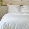 Image de Parure housse de couette 100% percale de coton 80 fils - finition bouteille