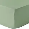 Image de Drap housse 100% percale de coton 80 fils/cm2-bonnet 30cm-uni