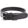 Image de Collier double épaisseur vachette pour chien Martin Sellier 20/45 Noir TU 3002824