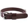 Image de Collier double épaisseur cuir vachette pour chien Martin Sellier 20/45 Marron TU 3002829