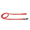 Image de Laisse pour chien nylon Martin Sellier Fish Star Rouge 10x100 cm 3004858