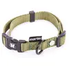 Image de Collier pour chien nylon réglable classique Martin Sellier L Vert 25x45/65 cm 3005269