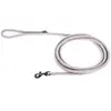 Image de Laisse rond nylon pour chien Martin Sellier Gris 200 cm 3005308