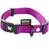 Image de Collier réglable nylon pour chien Martin Sellier 16-30/45 Violet S 3005946