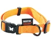 Image de Collier nylon réglable pour chien Martin Sellier 20-40/55 Orange M 3005956