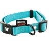 Image de Collier réglable nylon pour chien Martin Sellier Bleu M 3006128