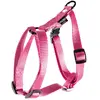 Image de Harnais pour chien réglable classic nylon Martin Sellier L Rose 25x70/90 cm 3006231