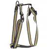Image de Harnais pour chien trio réglable nylon Martin Sellier M Noir 20x50/70 cm 3007341
