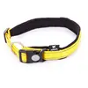 Image de Collier pour chien nylon réglable Arka Haok M Jaune 20x40/45 cm 3008017