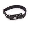 Image de Collier pour chien nylon réglable Arka Haok M Noir 20x40/45 cm 3008019