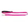 Image de Laisse pour chien neoprène nylon Martin Sellier M Rose 20/100 cm 3008082