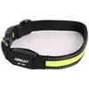 Image de Collier pour chien nylon lumineux USB Arka Haok Jaune 2,5x36/51 cm 3009825