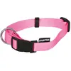 Image de Collier pour chien nylon réglable Martin Sellier S Rose 16x30/45 cm 3000570