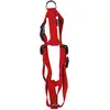 Image de Harnais pour chien réglable nylon uni Martin Sellier XS Rouge 10x25/35 cm 3000597