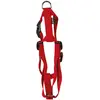 Image de Harnais pour chien réglable nylon uni Martin Sellier M Rouge 20x50/70 cm 3000619