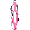 Image de Harnais pour chien réglable nylon uni Martin Sellier L Rose 25x70/90 cm 3000645