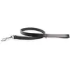 Image de Laisse double cuir vachette pour chien Martin Sellier Noir TU 3003605