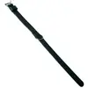 Image de Martin sellier Collier pour chien en cuir et imitation - 70 cm - Noir