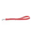 Image de Laisse pour chien en cuir bicolore Martin Sellier 499 Rouge 25/50 cm 3007074
