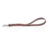 Image de Laisse pour chien en cuir bicolore Martin Sellier 499 Marron 20/100 cm 3007092
