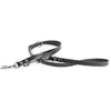 Image de Laisse pour chien en cuir multi bicolore Martin Sellier 499 Noir 18/200 cm 3007098
