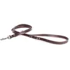 Image de Laisse pour chien en cuir multi bicolore Martin Sellier 499 Marron 18/200 cm 3007100