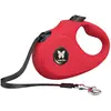 Image de Laisse pour chein Martin Sellier Instinct Rouge 5 m 3008381