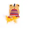 Image de Jouet peluche pour chat grenouille Martin Sellier Jaune TU 3009977