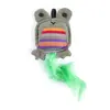 Image de Jouet peluche pour chat grenouille Martin Sellier Vert TU 3009978