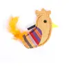 Image de Jouet peluche pour chat coq Martin Sellier Jaune TU 3009979