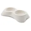 Image de Gamelle pour chat plastique double Martin Sellier Beige 0,2 L 3002229