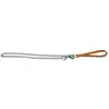 Image de Laisse pour chien en chaine croute de cuir Martin Sellier Marron 12 cm 3003141