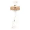 Image de Jouet pour chien bois corde grand noeud Martin Sellier Ristretto Beige TU 3003507