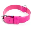 Image de Collier pour chien en cuir bicolore Martin Sellier 499 Rose 30/46/54 cm 3010679