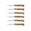 Image de OPINEL Lot de 6 Couteaux - Tradition N°8 Gravure Animalia