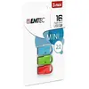 Image de EMTEC Pack de 3 mini clés USB 16 Go