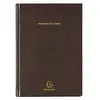 Image de Exacompta Agenda perpétuel caisse format 21x14,8 cm Noir