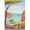 Image de Torchon imprimé en coton, WIM CORSE
