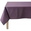 Image de Nappe carrée unie en coton, traitée Teflon, CAMBRAI
