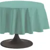 Image de Nappe ronde unie en coton, traitée Teflon, CAMBRAI